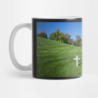 One white cross Mug